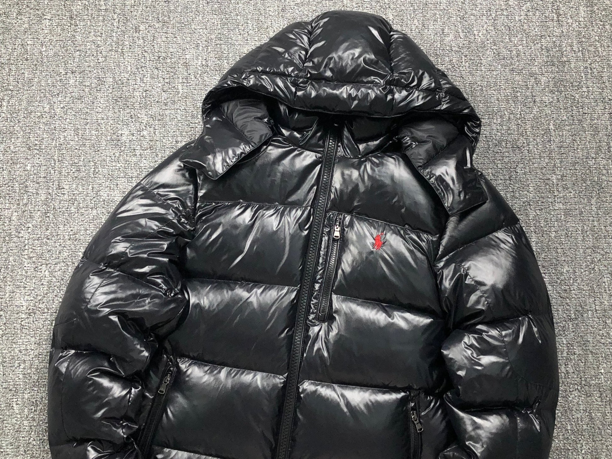 POLO RALPH LAUREN WINTER PUFFER JACKET BLACK - Sin Sity Reps