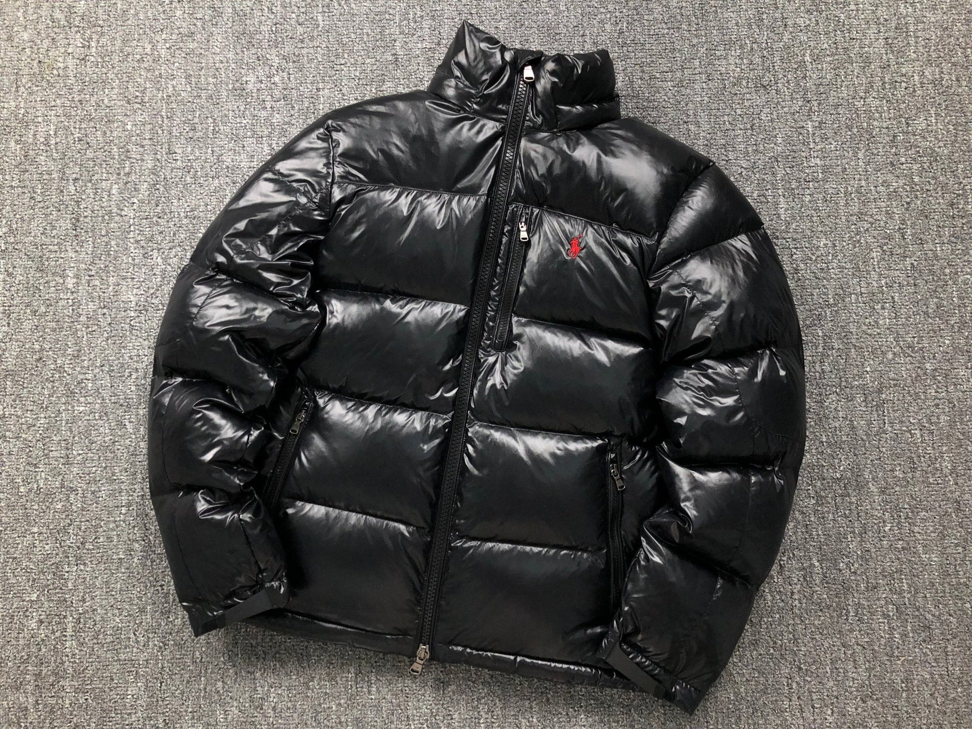 POLO RALPH LAUREN WINTER PUFFER JACKET BLACK - Sin Sity Reps