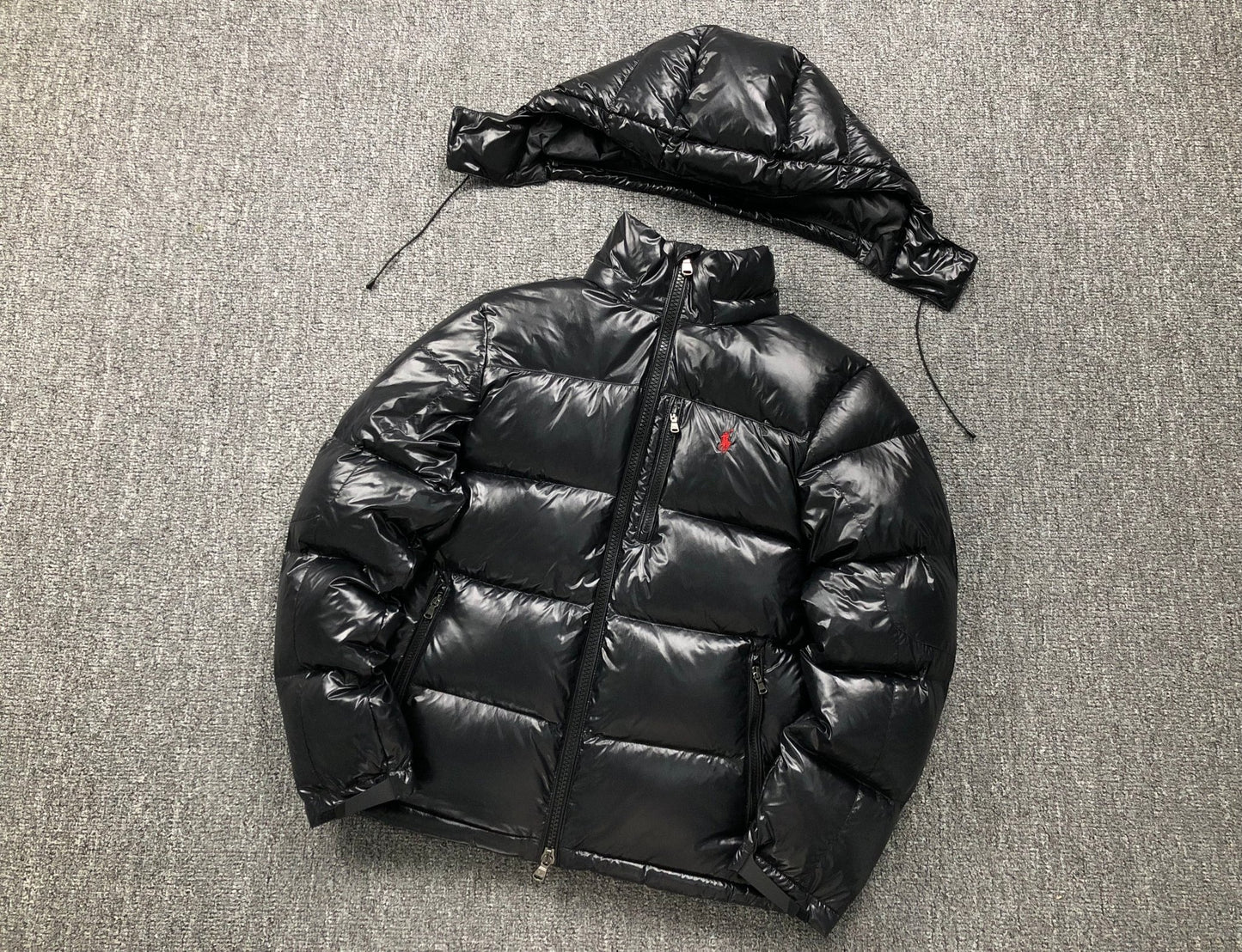 POLO RALPH LAUREN WINTER PUFFER JACKET BLACK - Sin Sity Reps