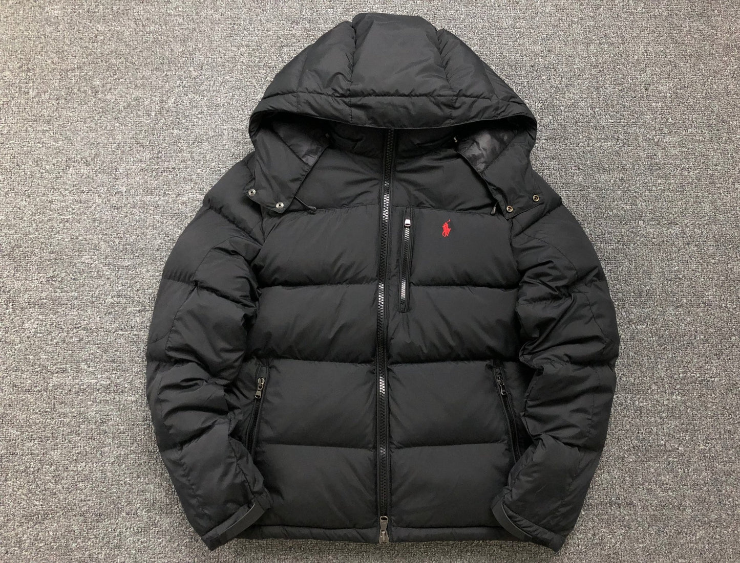 POLO RALPH LAUREN WINTER PUFFER JACKET BLACK - Sin Sity Reps