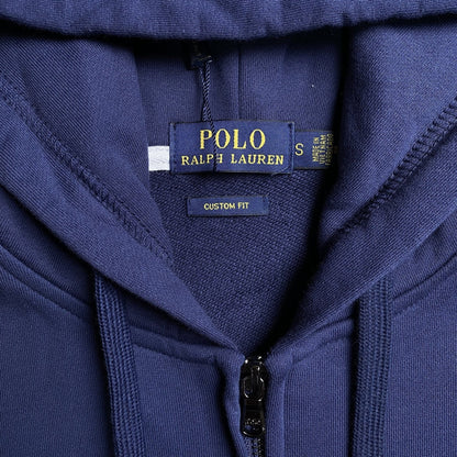 POLO RALPH LAUREN ZIP UP HOODIE NAVY - Sin Sity Reps