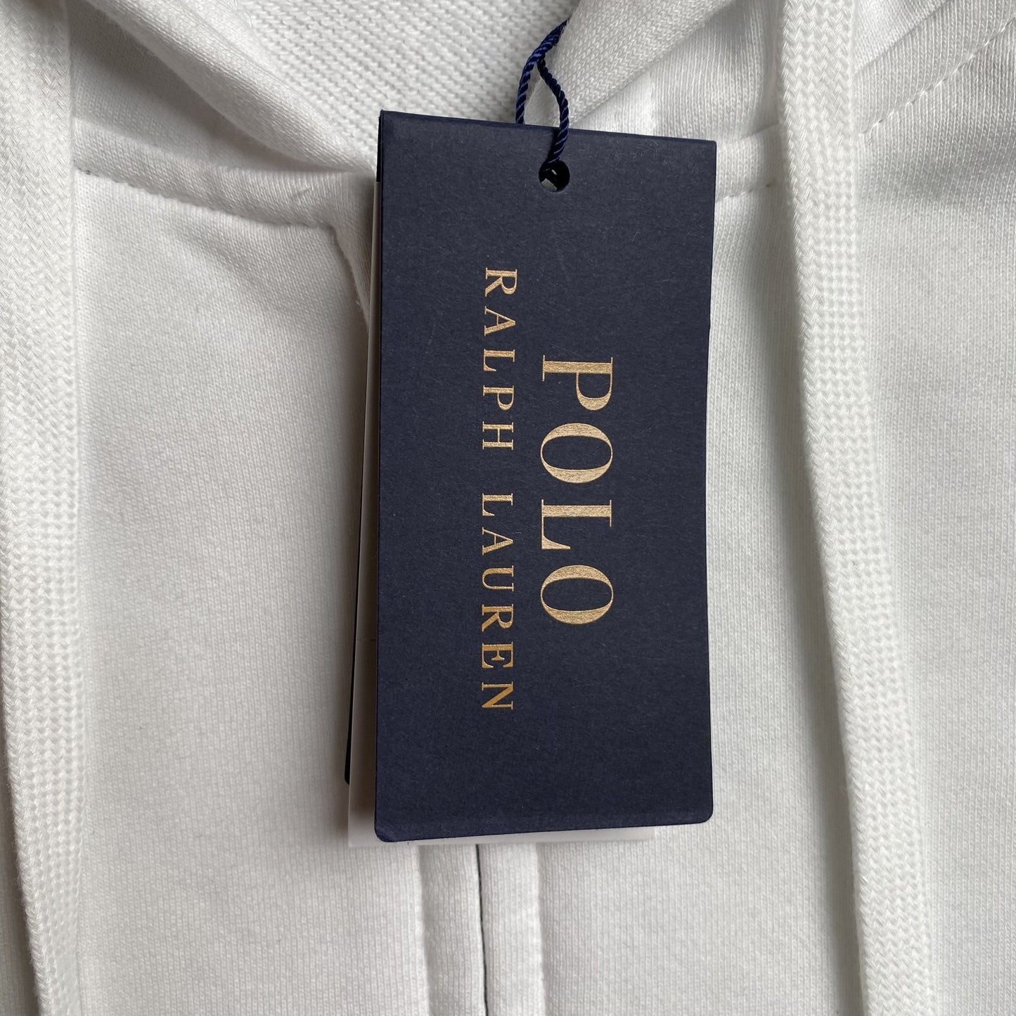 POLO RALPH LAUREN ZIP - UP HOODIE WHITE - Sin Sity Reps