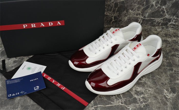 PRADA AMERICA'S CUP BURGUNDY WHITE - Sin Sity Reps