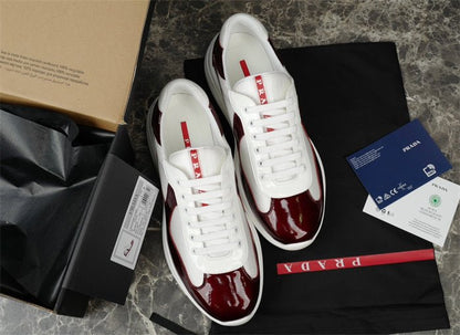 PRADA AMERICA'S CUP BURGUNDY WHITE - Sin Sity Reps