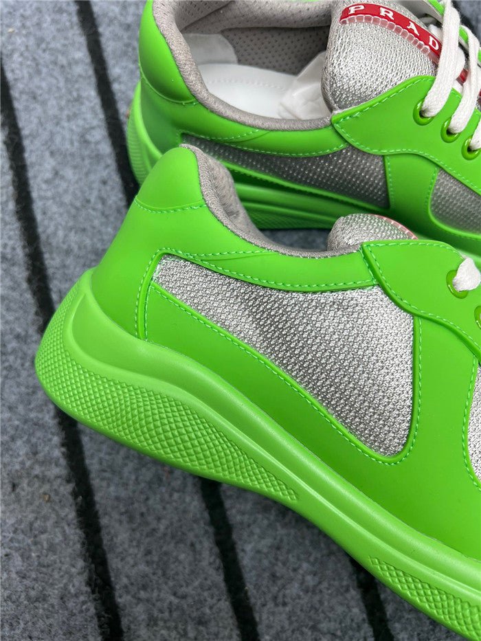 PRADA AMERICA'S CUP SOFT RUBBER APPLE GREEN SILVER - Sin Sity Reps