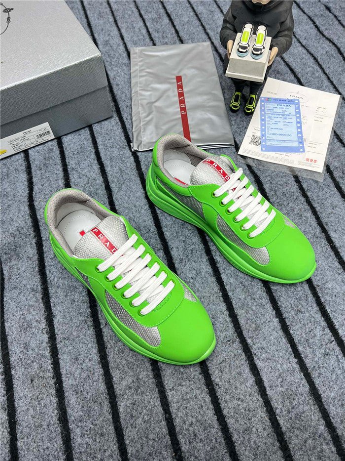 PRADA AMERICA'S CUP SOFT RUBBER APPLE GREEN SILVER - Sin Sity Reps