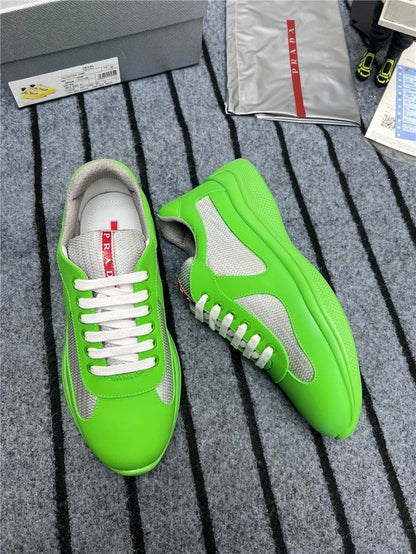 PRADA AMERICA'S CUP SOFT RUBBER APPLE GREEN SILVER - Sin Sity Reps