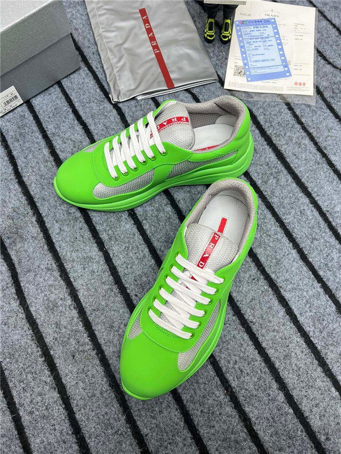 PRADA AMERICA'S CUP SOFT RUBBER APPLE GREEN SILVER - Sin Sity Reps