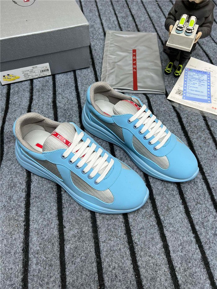 PRADA AMERICA'S CUP SOFT RUBBER LIGHT BLUE SILVER - Sin Sity Reps