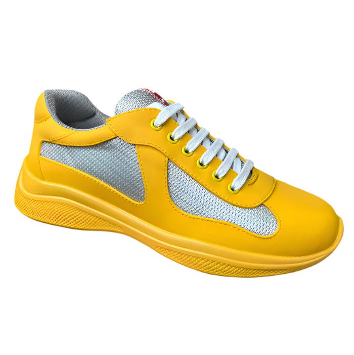 PRADA AMERICA'S CUP SOFT RUBBER YELLOW SILVER - Sin Sity Reps