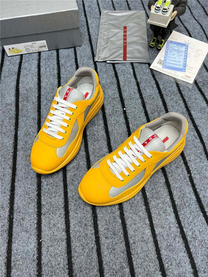 PRADA AMERICA'S CUP SOFT RUBBER YELLOW SILVER - Sin Sity Reps