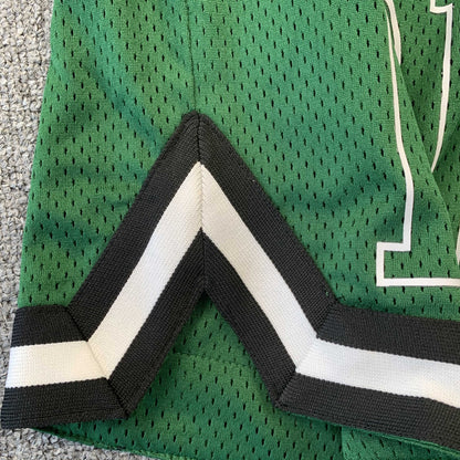 RHUDE COURT LOGO SHORTS GREEN - Sin Sity Reps