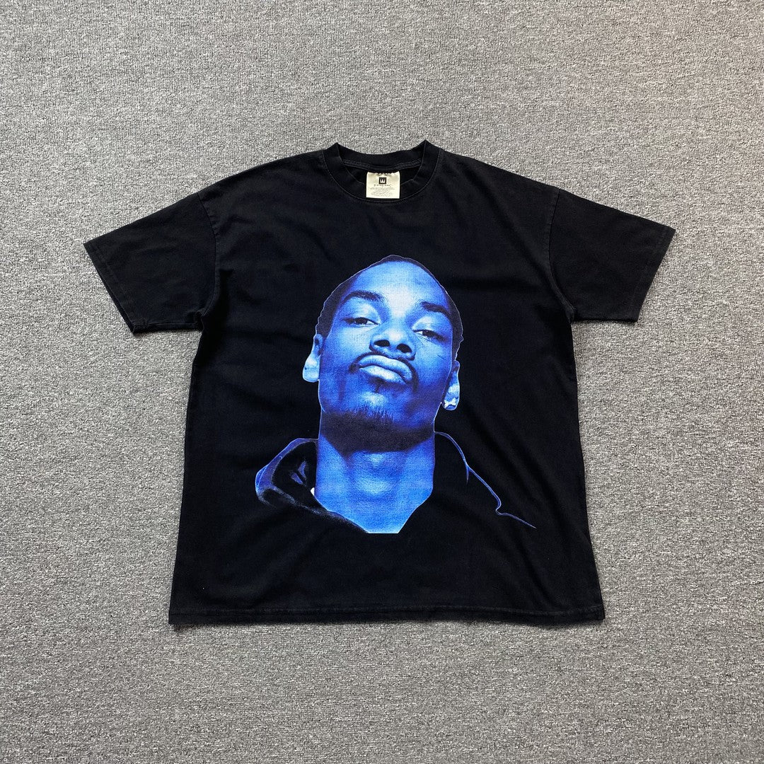 SNOOP DOGG VINTAGE GRAPHIC TEE BLACK - Sin Sity Reps