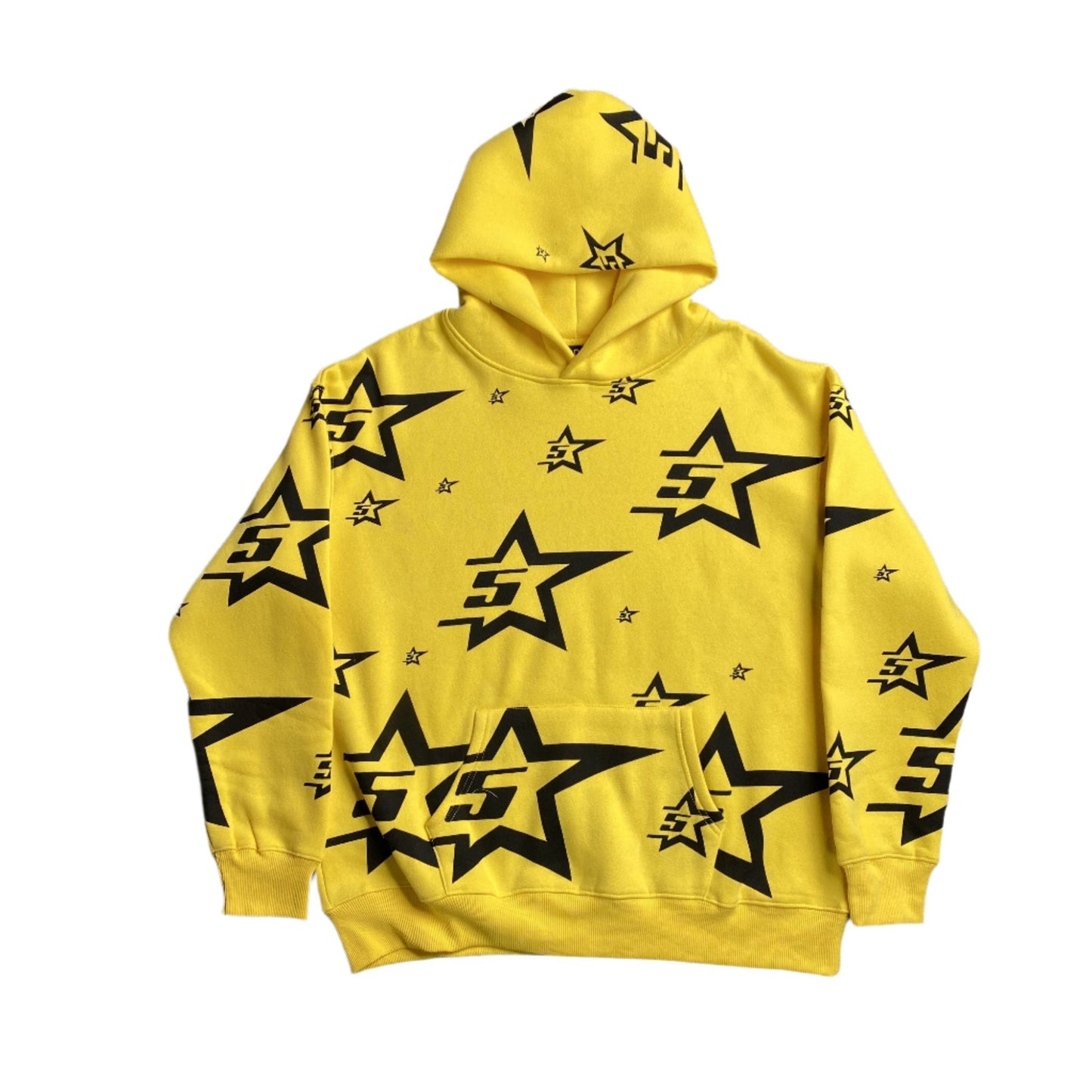 SP5DER 5STAR HOODIE YELLOW - Sin Sity Reps