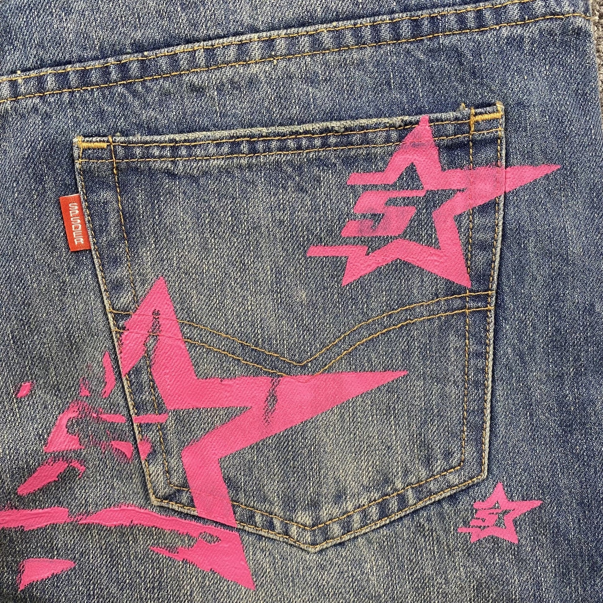 SP5DER 5STAR VINTAGE JEANS INDIGO - Sin Sity Reps