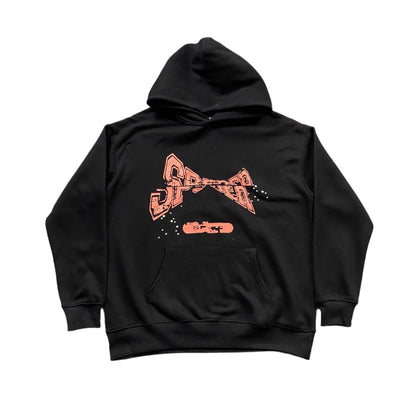 SP5DER ADULT HOODIE BLACK - Sin Sity Reps