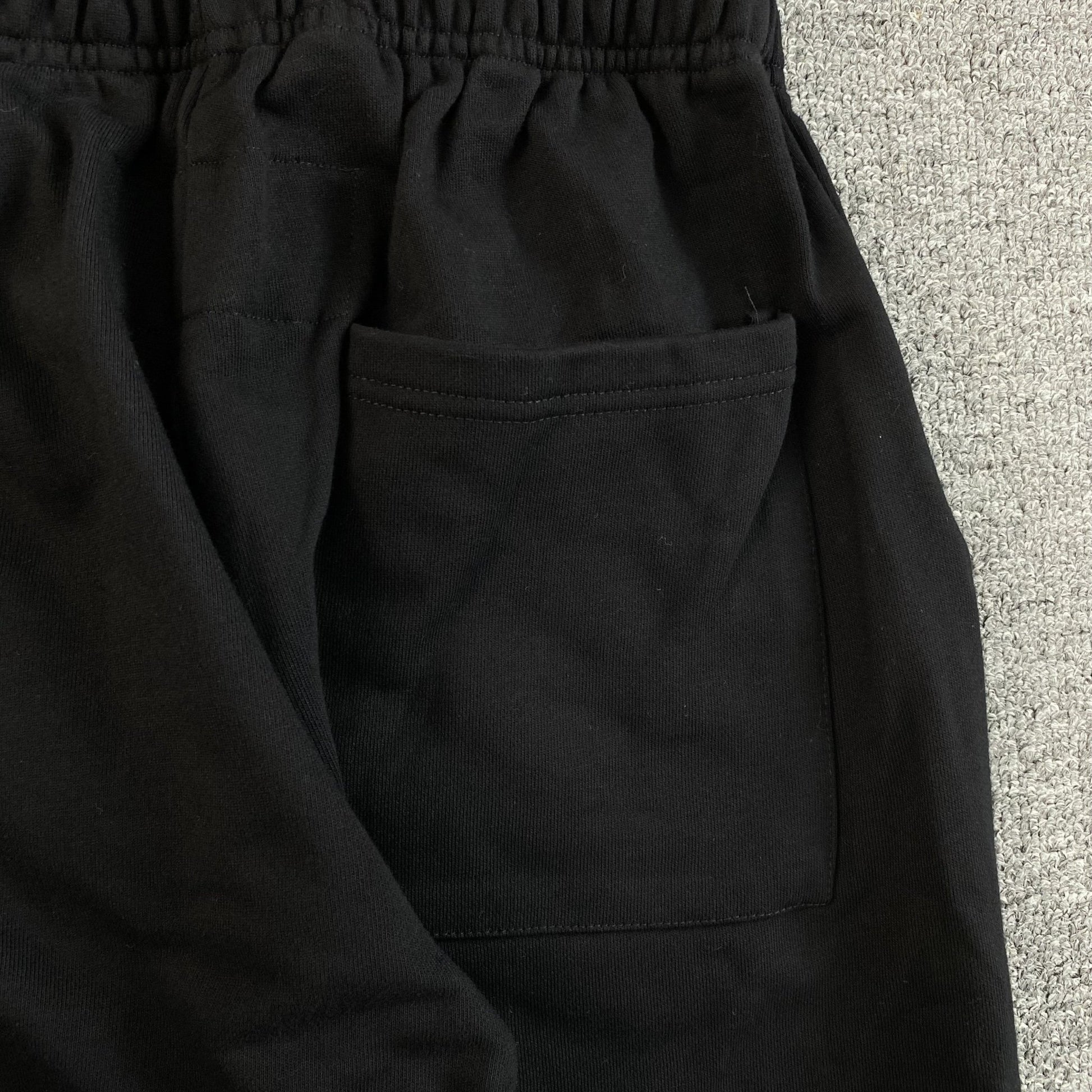 SP5DER ANGEL NUMBER SWEATPANTS BLACK - Sin Sity Reps