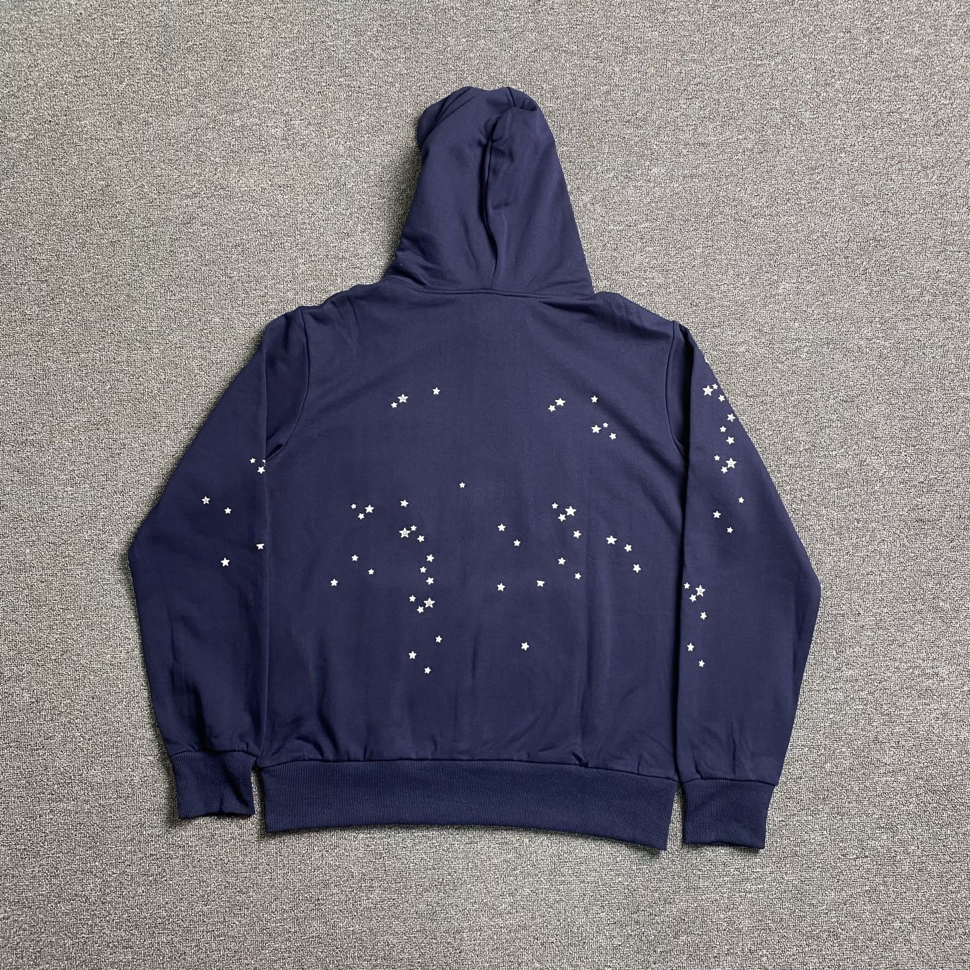 SP5DER ATLANTA HOODIE NAVY - Sin Sity Reps