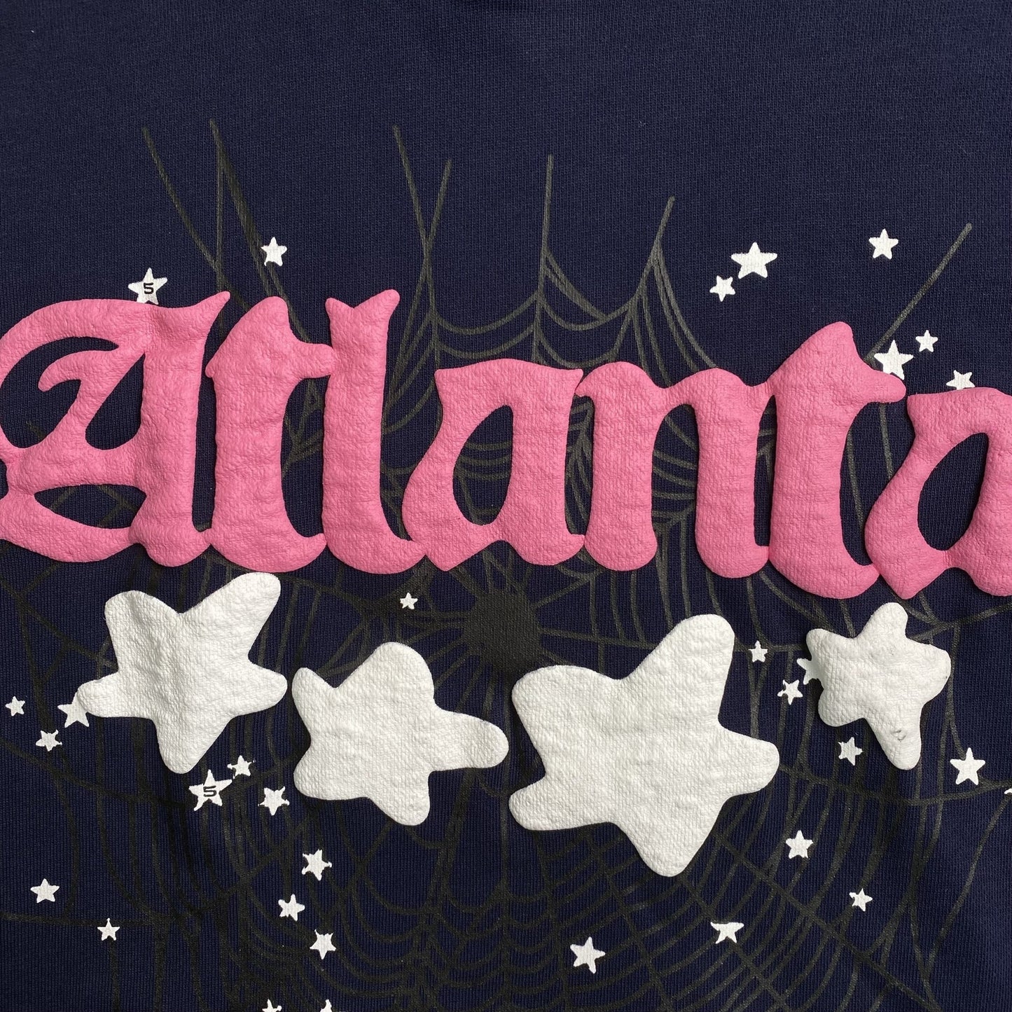 SP5DER ATLANTA HOODIE NAVY - Sin Sity Reps