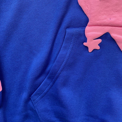 SP5DER BELUGA HOODIE BLUE - Sin Sity Reps