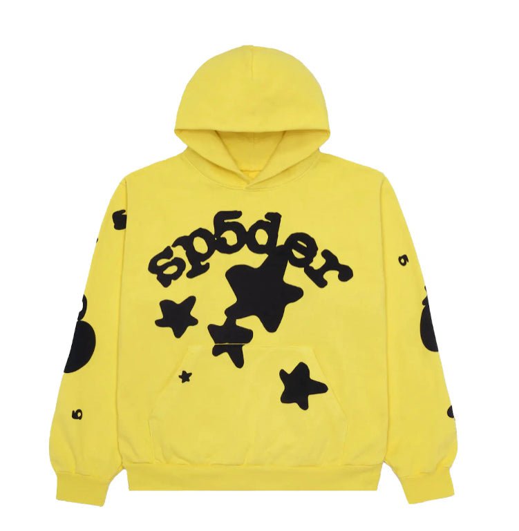 SP5DER BELUGA HOODIE GOLD - Sin Sity Reps