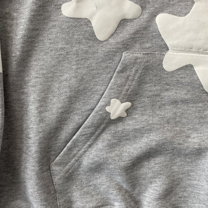 SP5DER BELUGA HOODIE HEATHER GREY - Sin Sity Reps