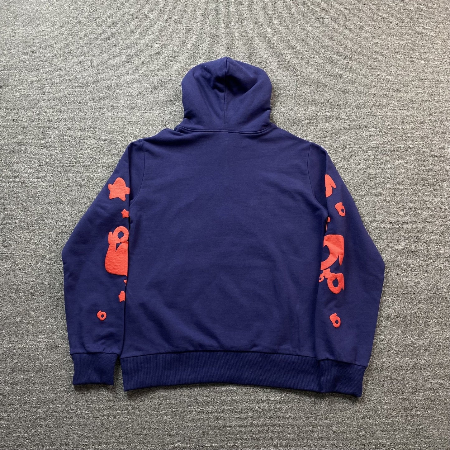 SP5DER BELUGA HOODIE NAVY - Sin Sity Reps