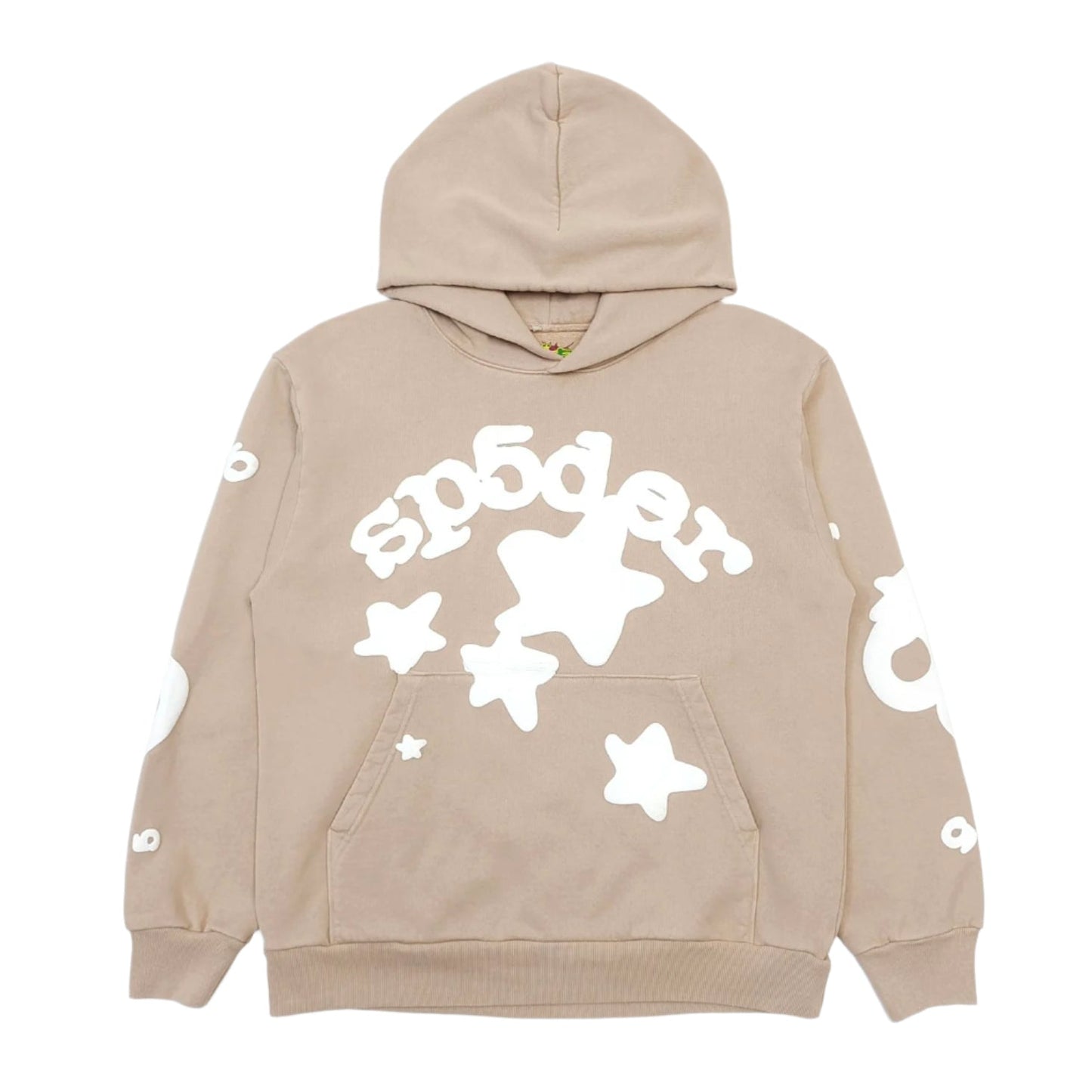 SP5DER BELUGA HOODIE SAND - Sin Sity Reps