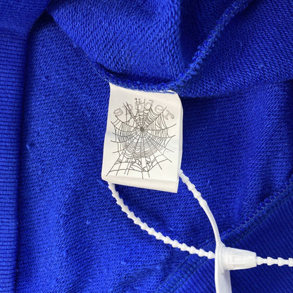 SP5DER BELUGA HOODIE TC BLUE - Sin Sity Reps