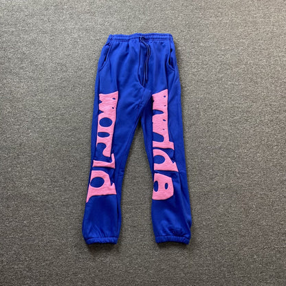 SP5DER BELUGA SWEATPANTS BLUE - Sin Sity Reps