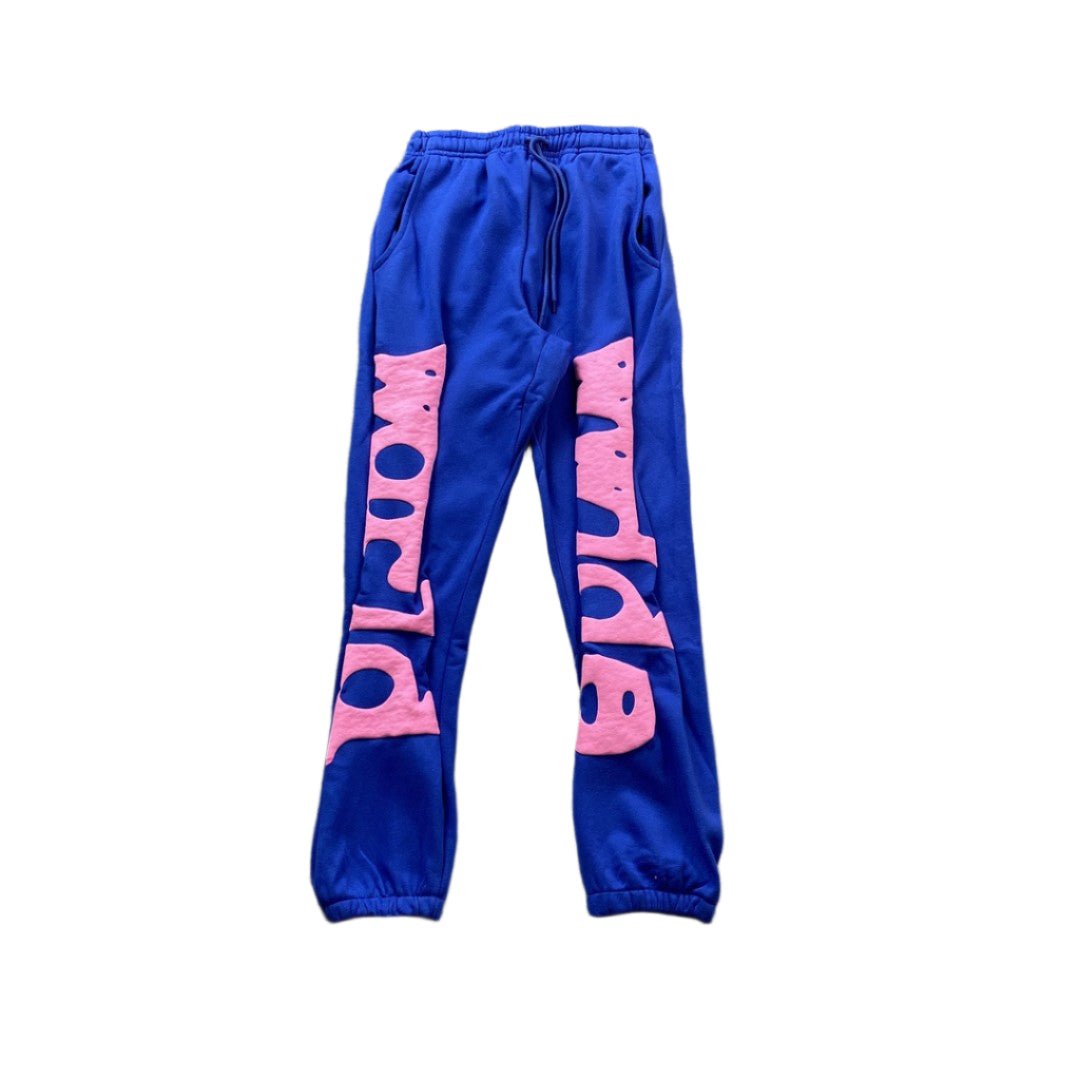 SP5DER BELUGA SWEATPANTS BLUE - Sin Sity Reps