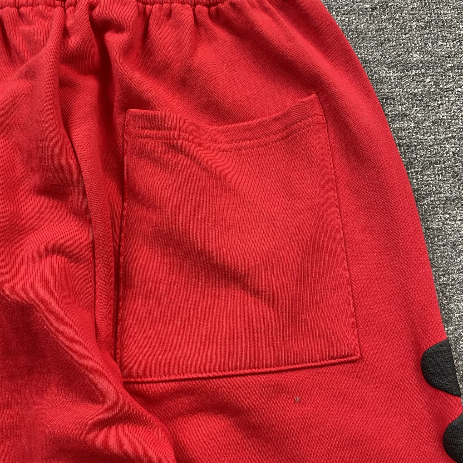 SP5DER BELUGA SWEATPANTS RED - Sin Sity Reps