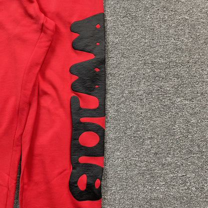 SP5DER BELUGA SWEATPANTS RED - Sin Sity Reps