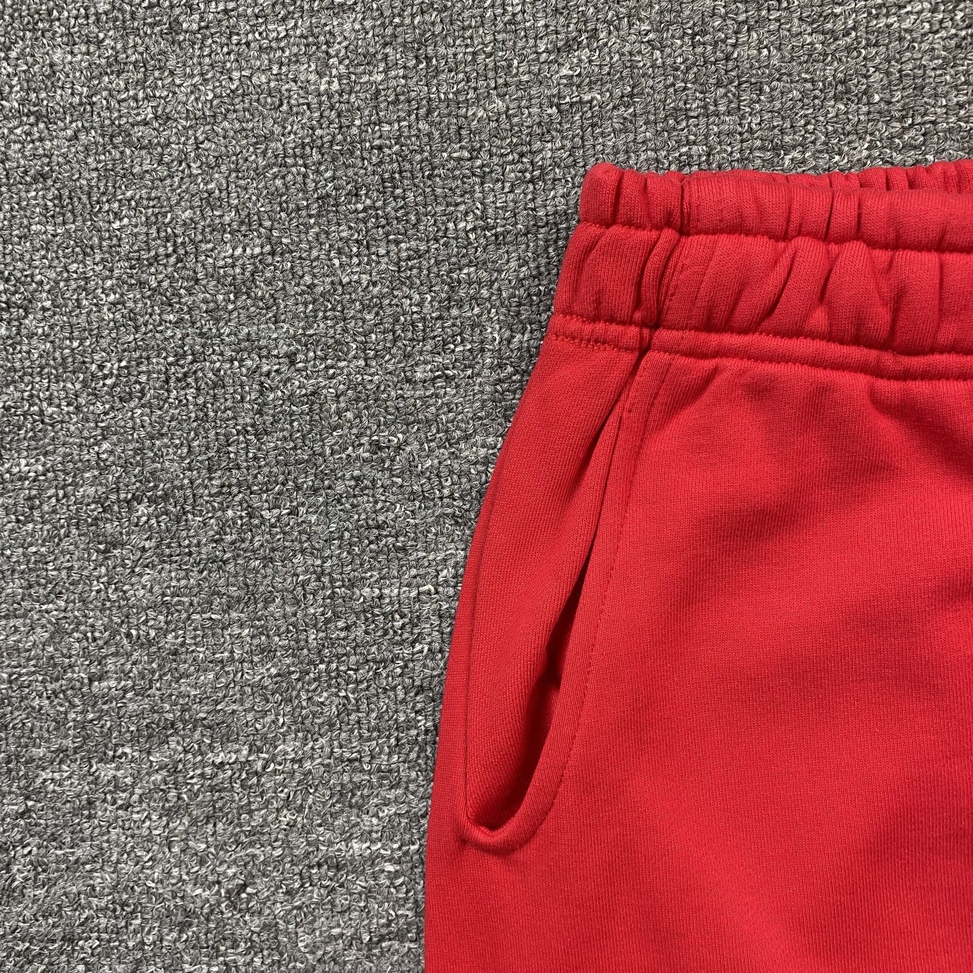 SP5DER BELUGA SWEATPANTS RED - Sin Sity Reps