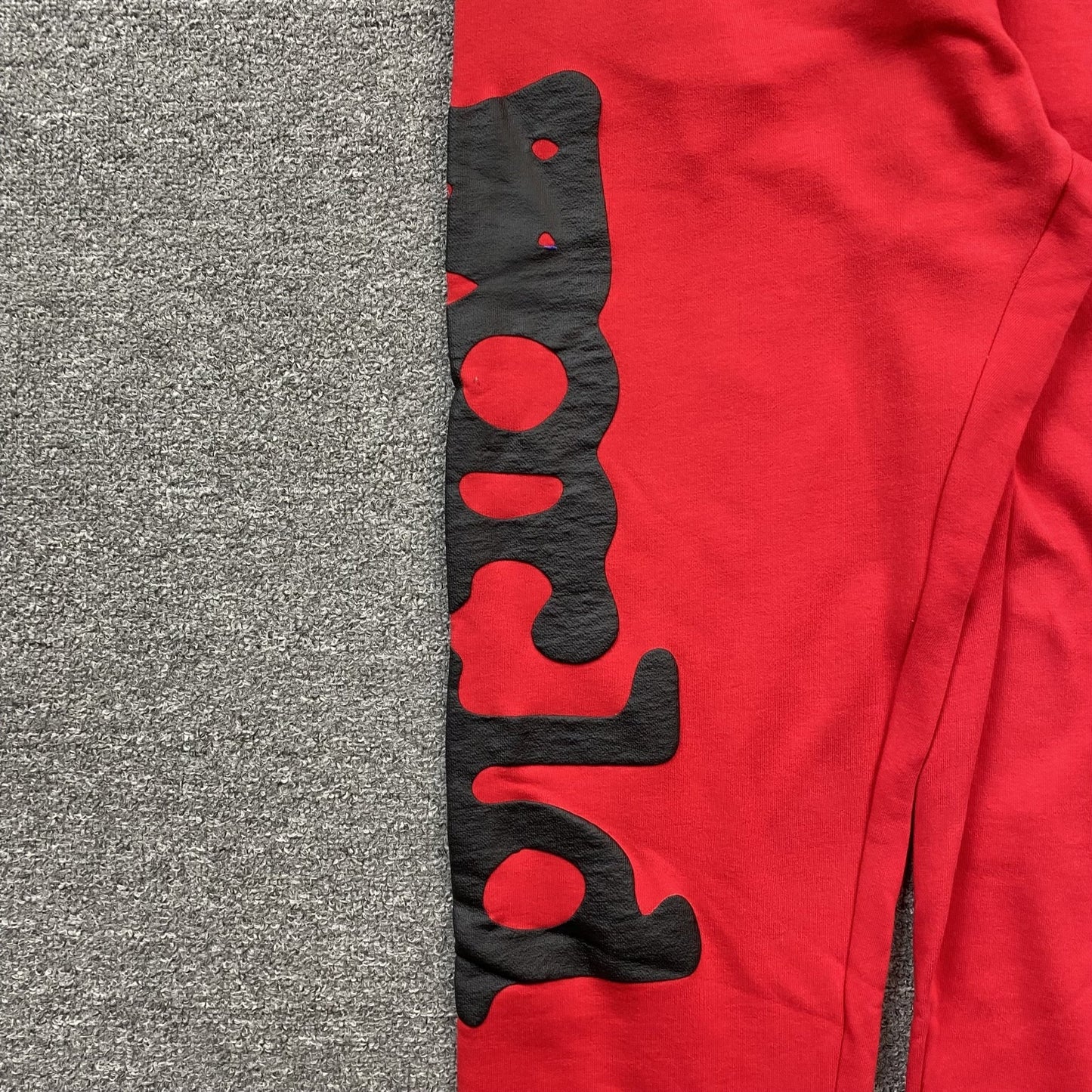 SP5DER BELUGA SWEATPANTS RED - Sin Sity Reps