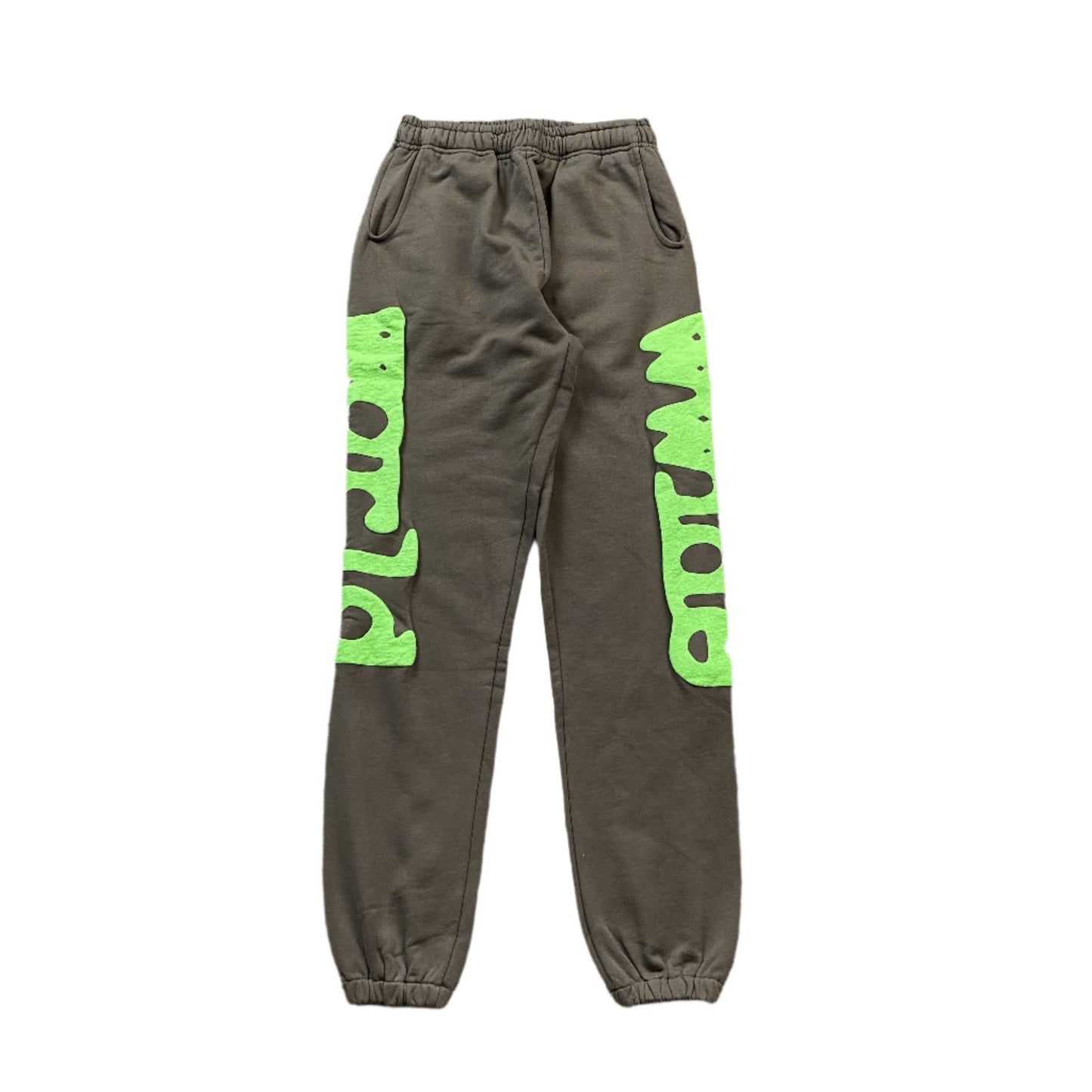 SP5DER BELUGA SWEATPANTS SLATE GREY/GREEN - Sin Sity Reps