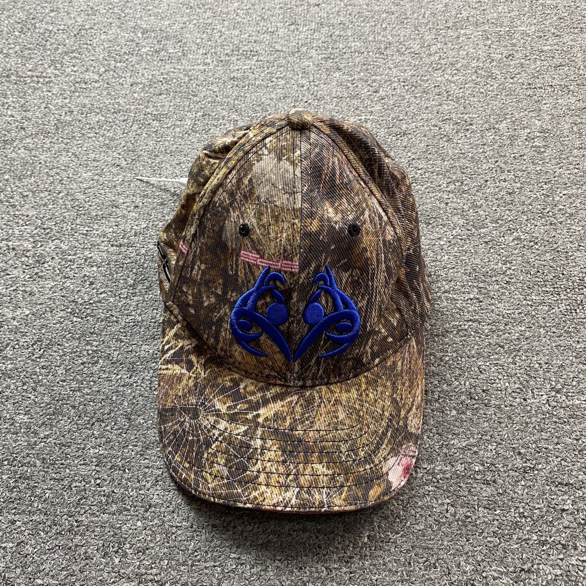 SP5DER BLUE LOGO CAP REAL TREE CAMO - Sin Sity Reps