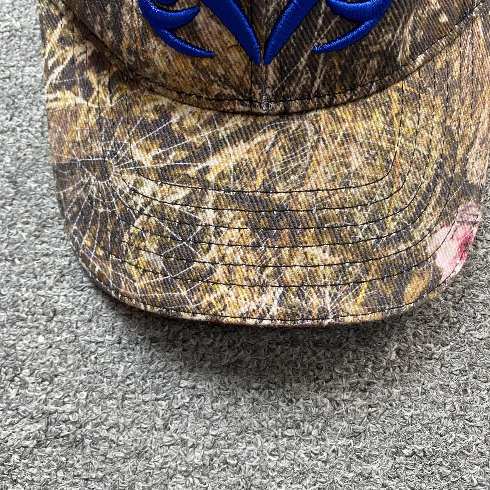 SP5DER BLUE LOGO CAP REAL TREE CAMO - Sin Sity Reps