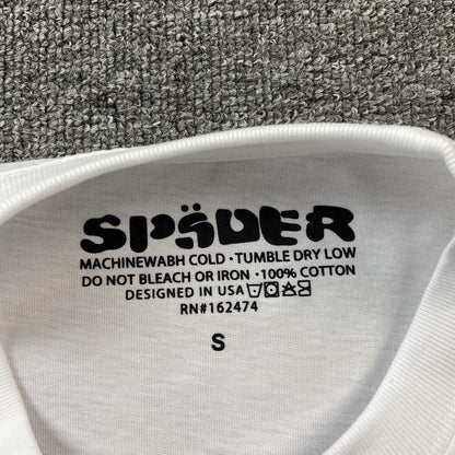 SP5DER I HEART SP5DER TEE WHITE - Sin Sity Reps