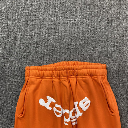 SP5DER LEGACY SWEATPANTS ORANGE - Sin Sity Reps