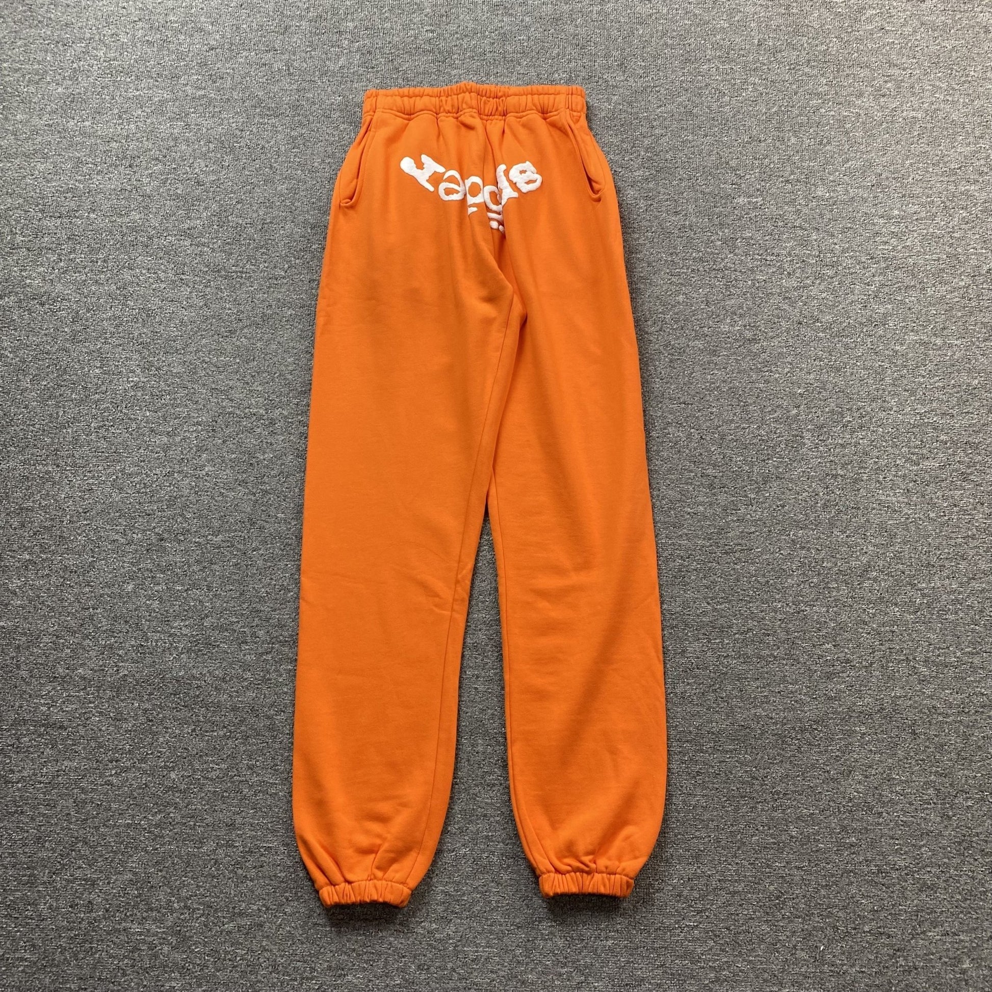 SP5DER LEGACY SWEATPANTS ORANGE - Sin Sity Reps