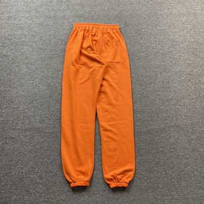 SP5DER LEGACY SWEATPANTS ORANGE - Sin Sity Reps