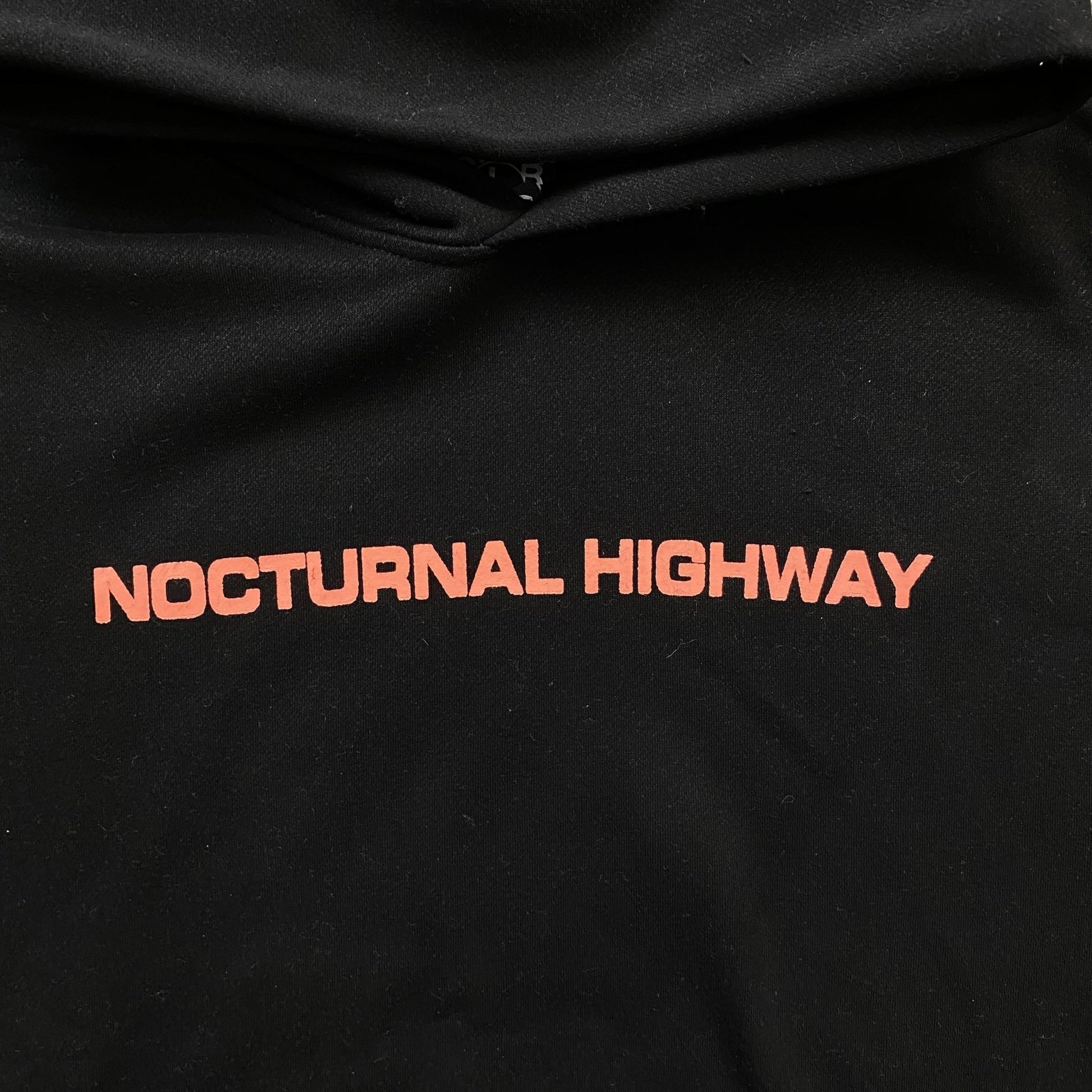 SP5DER NOCTURNAL HIGHWAY HOODIE BLACK - Sin Sity Reps