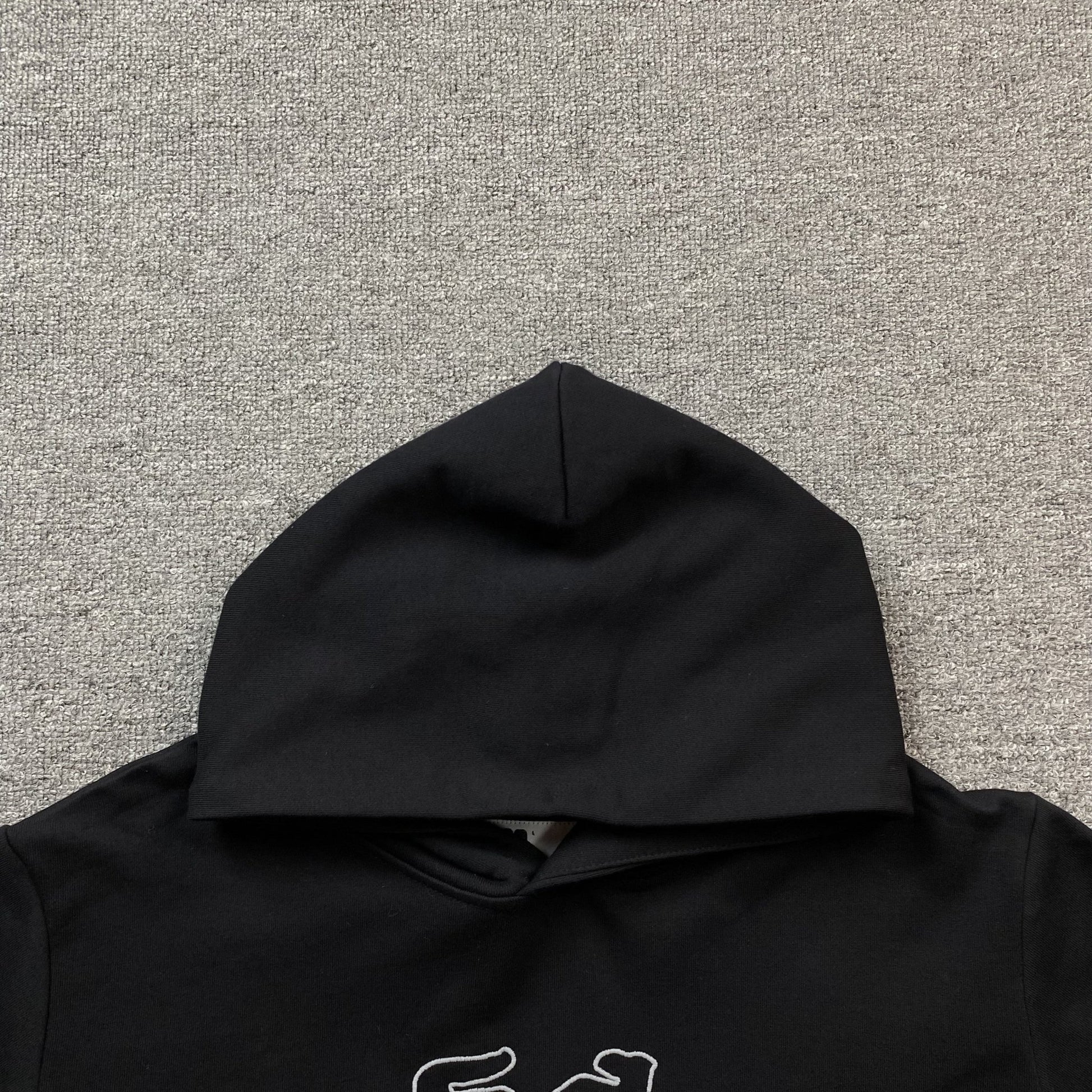 SP5DER OG LOGO HOODIE BLACK - Sin Sity Reps