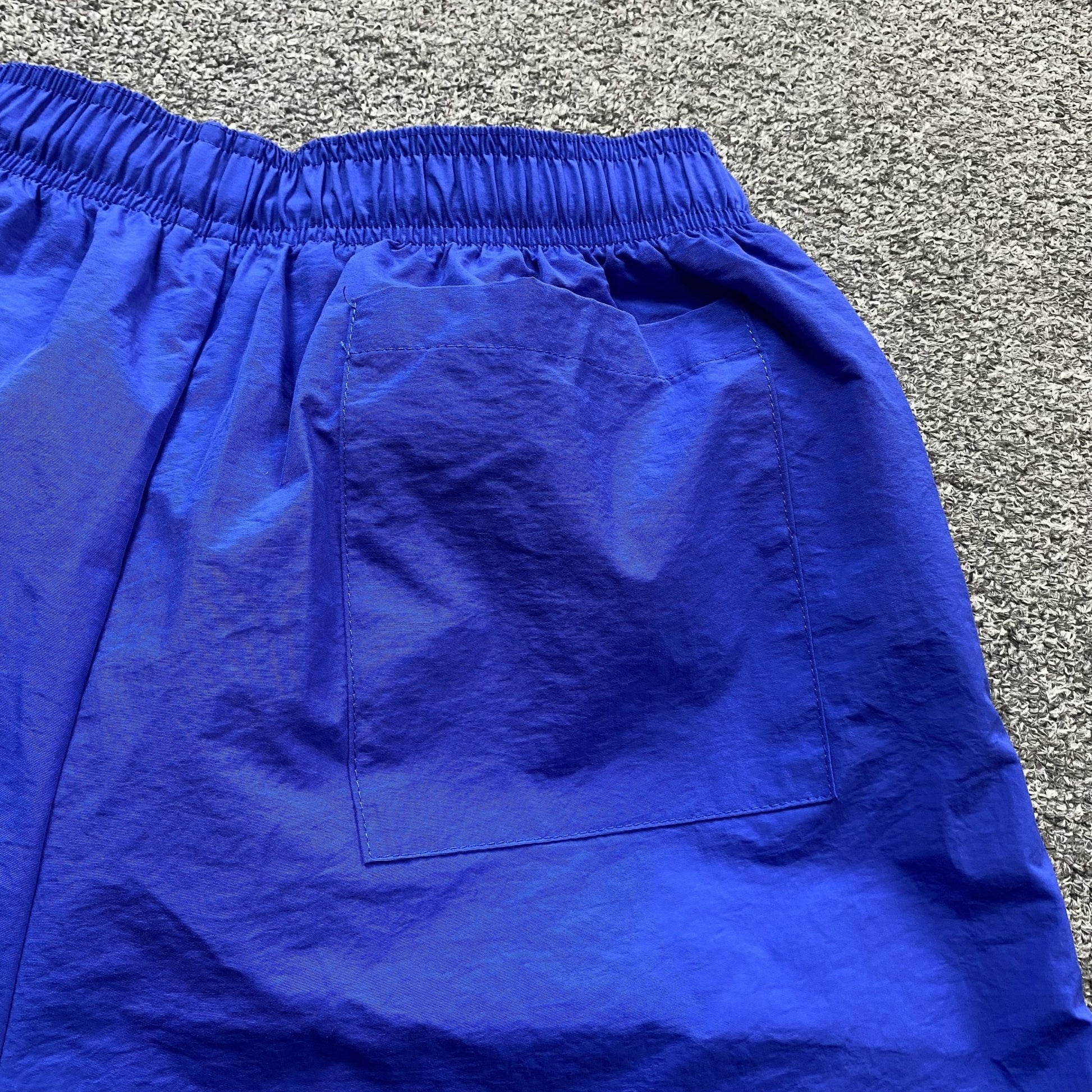 SP5DER OG WEB DOUBLE LAYER SHORT BLUE - Sin Sity Reps