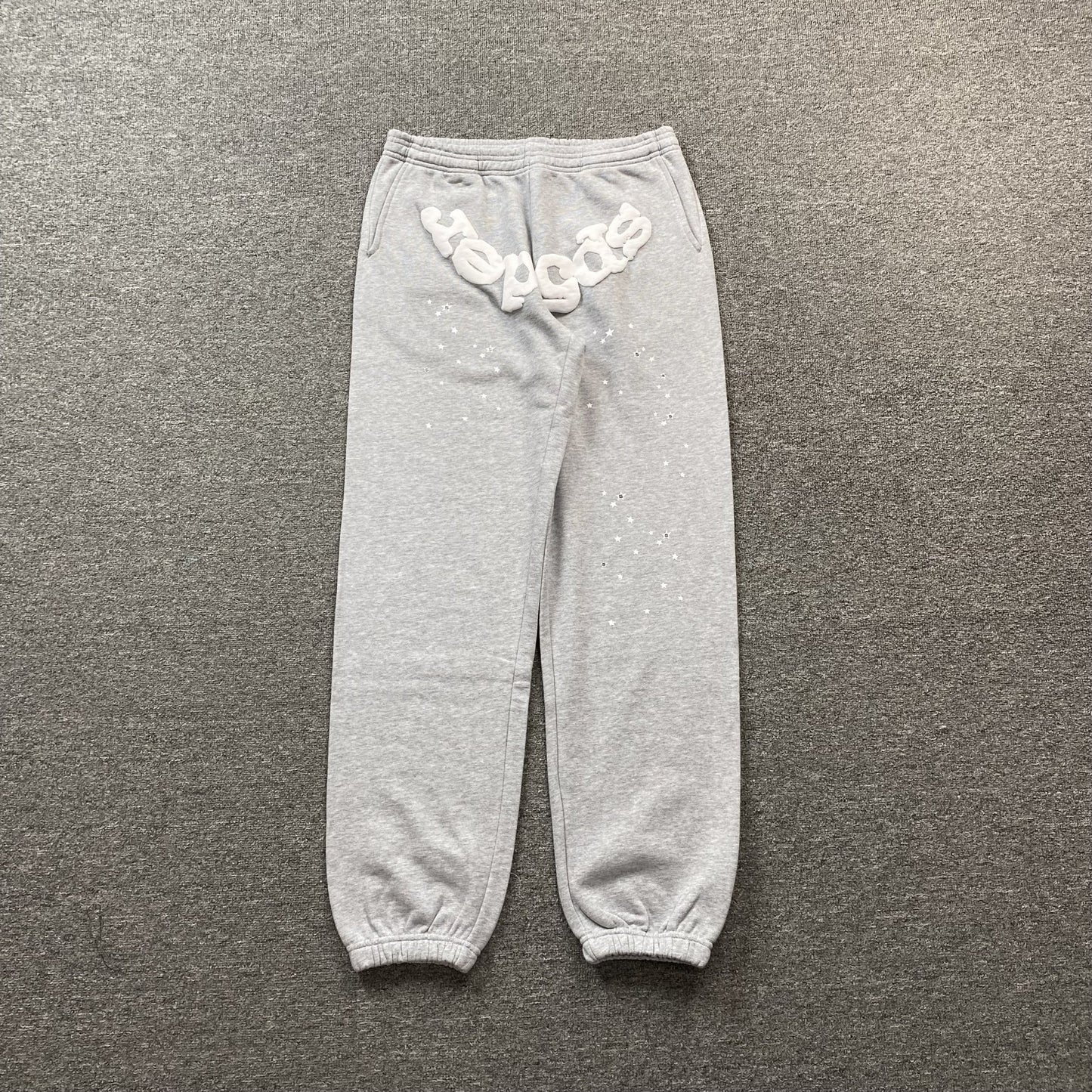 SP5DER OG WEB SWEATPANTS HEATHER GREY - Sin Sity Reps