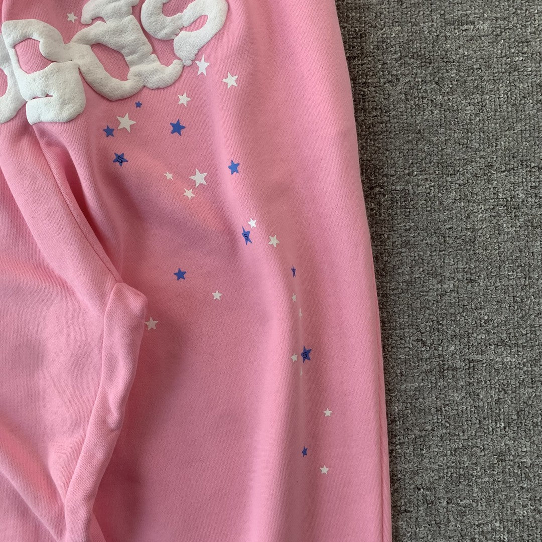 SP5DER OG WEB SWEATPANTS PINK - Sin Sity Reps