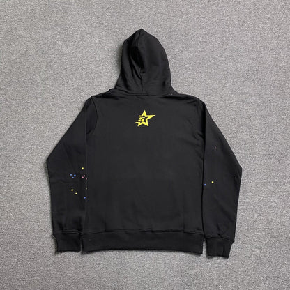 SP5DER P*NK HOODIE BLACK - Sin Sity Reps