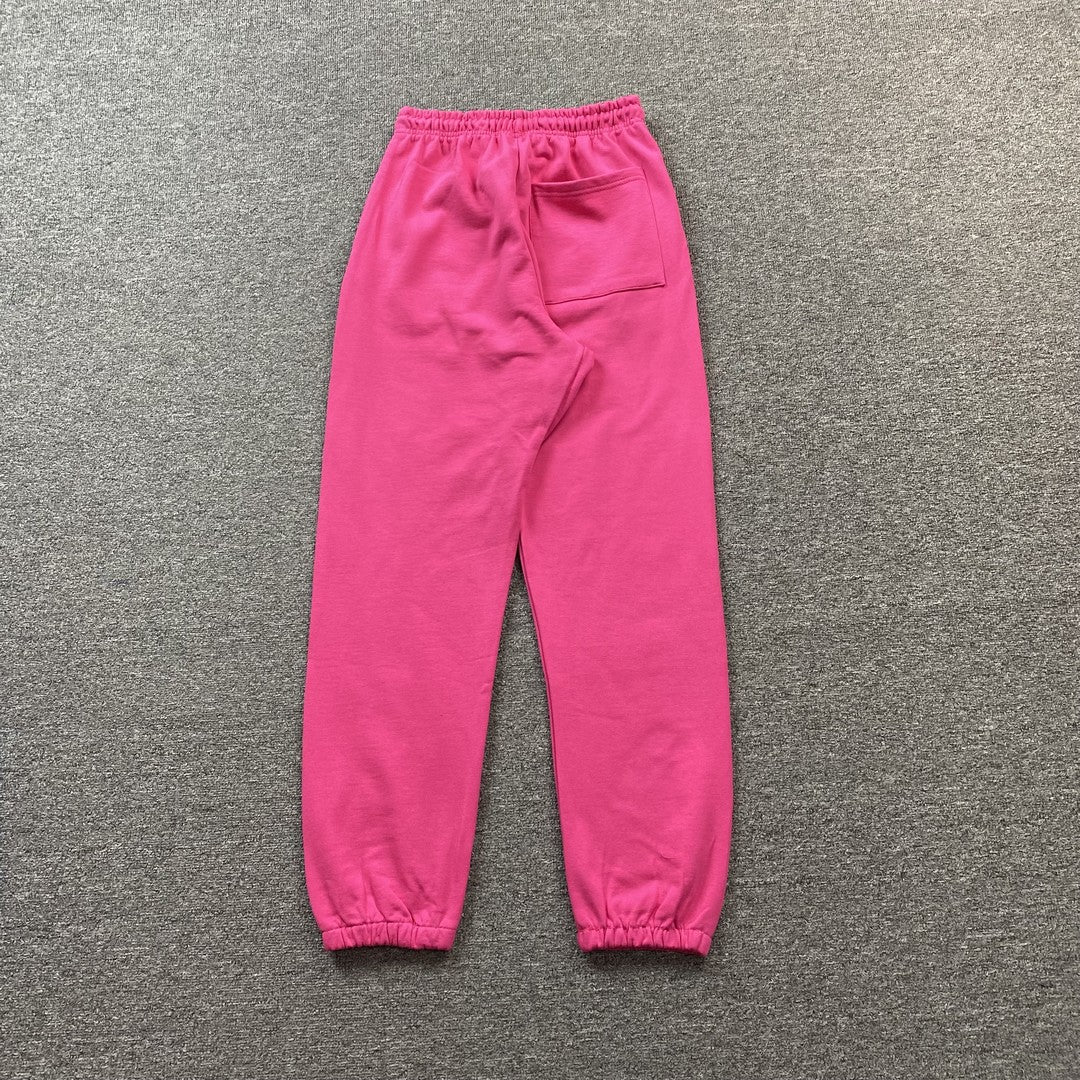 SP5DER P*NK SWEATPANTS PINK - Sin Sity Reps