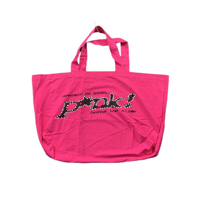 SP5DER P*NK TOTE BAG PINK - Sin Sity Reps